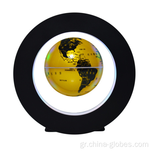 Floating Rotating Desk Earth Globe Amazon